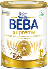 Dětský nápoj BEBA SUPREME Junior 1+ od 1 roku, výživa pro děti s 6 HMO komplexem, pouze laktóza, bez palmového oleje, balení 6 (6 x 800 g) Mother and Child Naty Shop