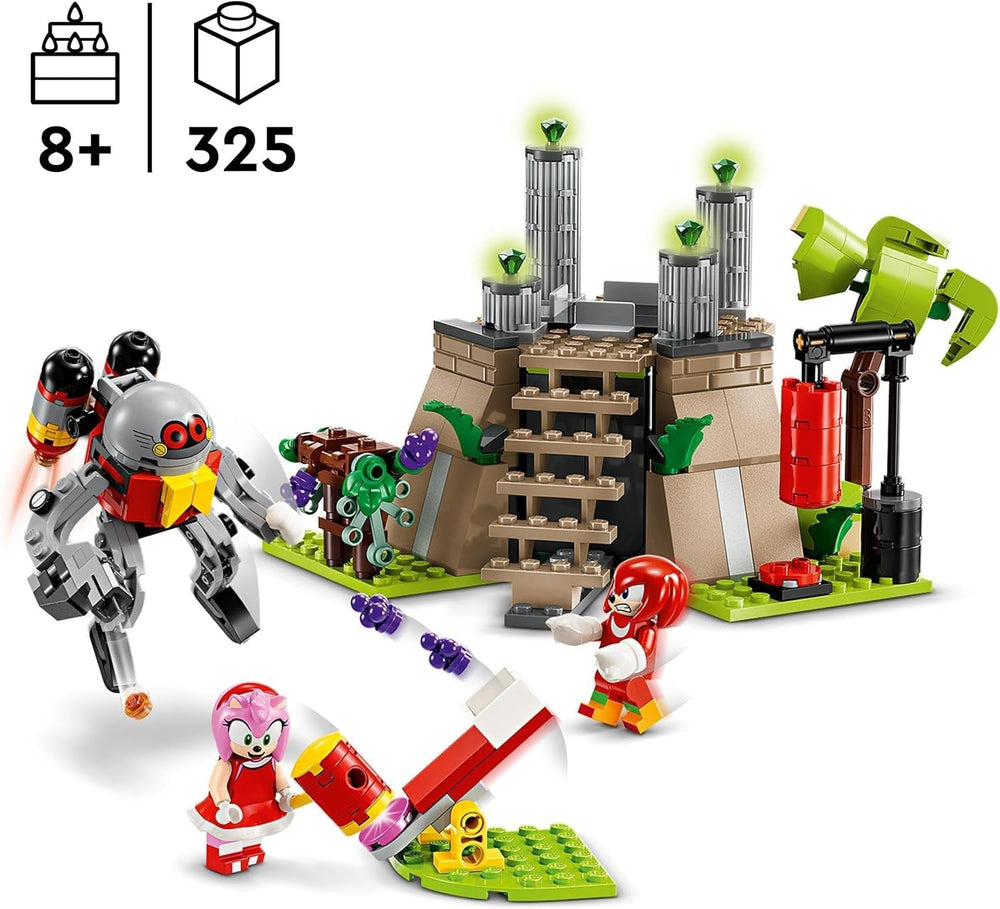 LEGO Sonic the Hedgehog Knuckles and the Shrine of Master Emerald Sběratelská hračka Hračka Dárek Dobrodružná stavebnice pro chlapce a dívky 8 let 76998 Stavebnice Besuche den LEGO-Store
