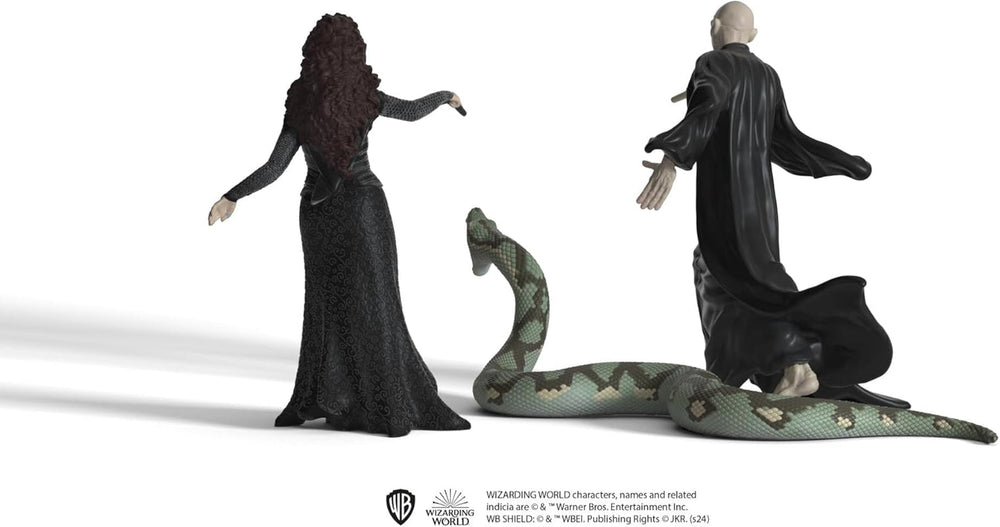 Schleich 42684 Lord Voldemort, Nagini & Bellatrix Lestrange, De la 6 ani, HARRY POTTER - figurină de joacă, 21 X 16 X 18 cm Action figures Naty Shop