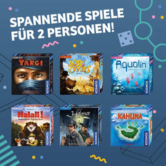 KOSMOS 692766 Holmes - Sherlock vs. Moriarty, hra pro dva hráče, hra Sherlock Holmes, desková hra přesně pro 2 hráče od 10 let, strategická hra