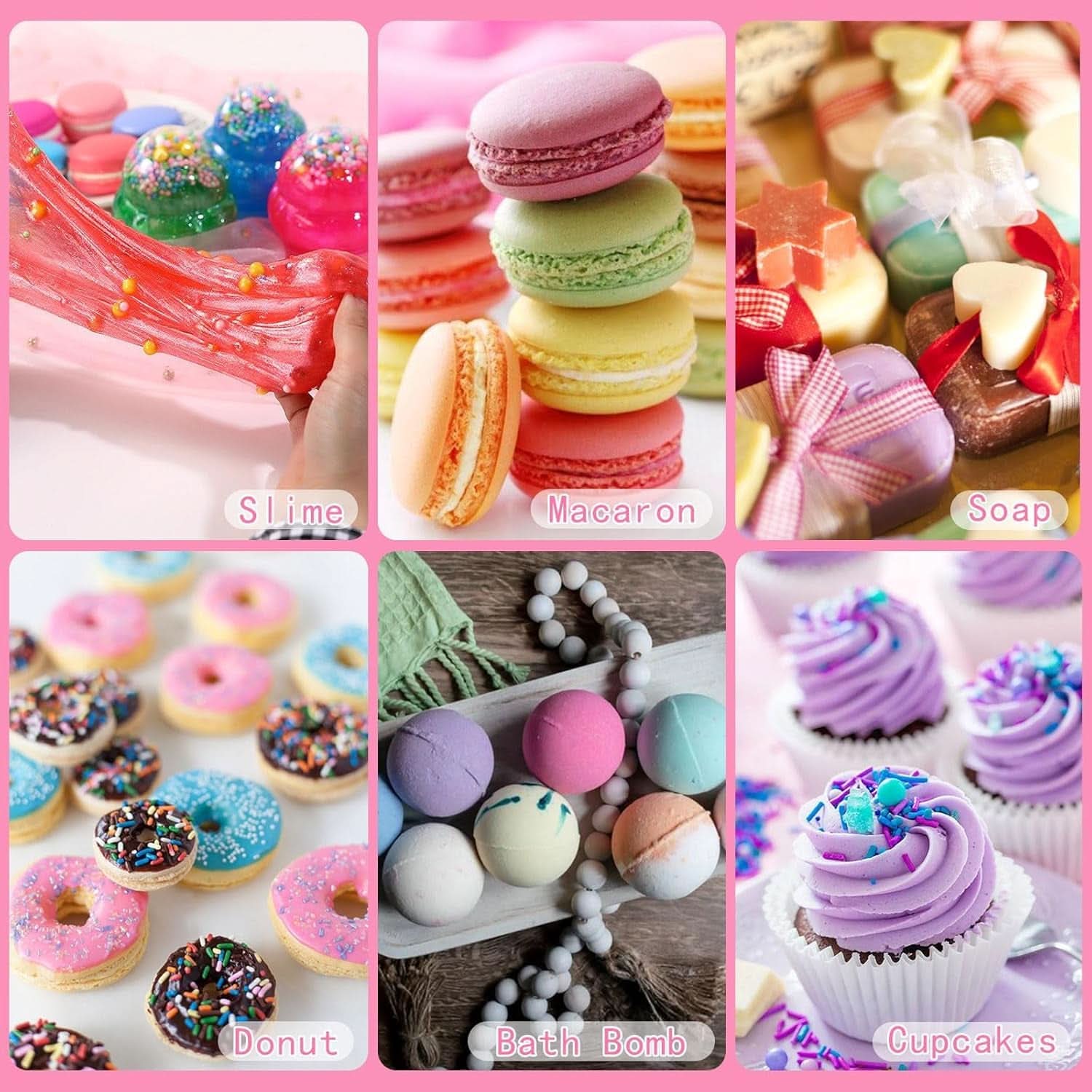 Sada 12 ks tekutých potravinářských barviv, 10 ml Naty Shop