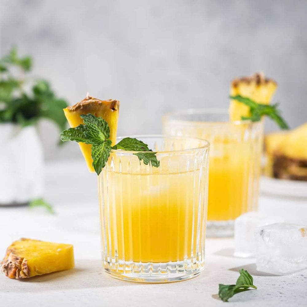 Rauch Happy Day Ananas | Exploze tropických chutí | Vyrobeno ze 100% koncentrované ananasové šťávy | 6 x 1 litr, Tetra Prisma Nealkoholické nápoje Naty Shop