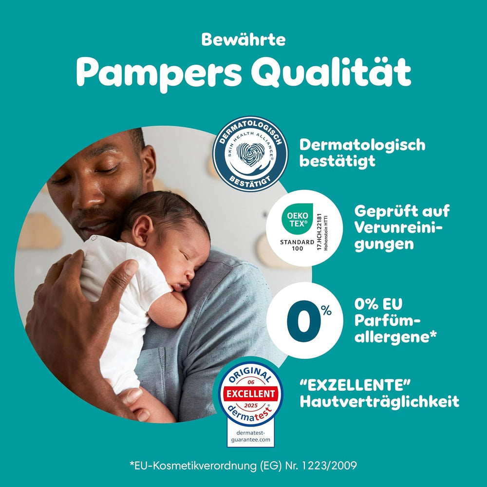 Plenky Pampers Baby-Dry Puppy Patrol Edition, velikost 6, 164 plen, 13 kg - 18 kg, až 100% ochrana proti vytečení a celonoční pohodlí