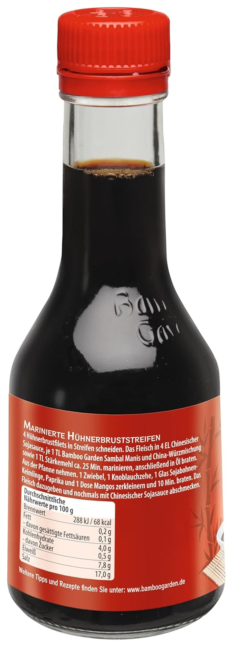 Bambusová zahrada - Chinesische Sojasauce , Würzsauce für Fleisch, Geflügel, Gemüse und vieles more , 1 x 200 ml (Verpackungsdesign kann abweichen)