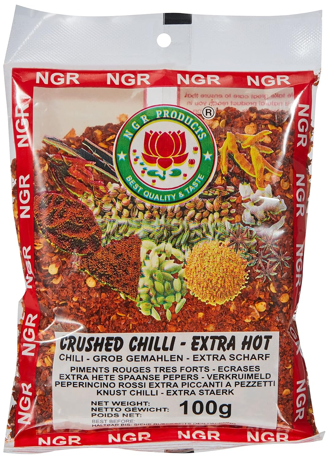 Chilli grob gemahlen extra scharf (1 x 100 g)