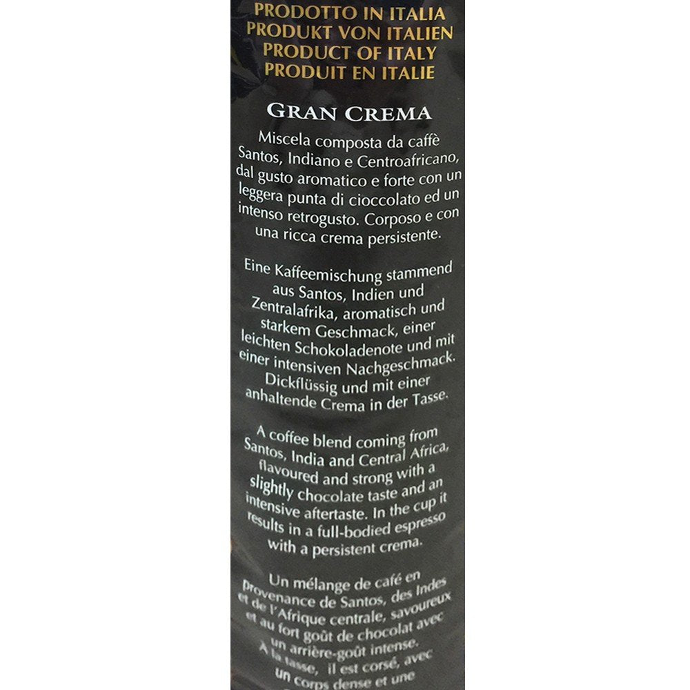 Kafffe, Bar Italia Espresso, gran cremă (1 kg, pungă), pachet de 1