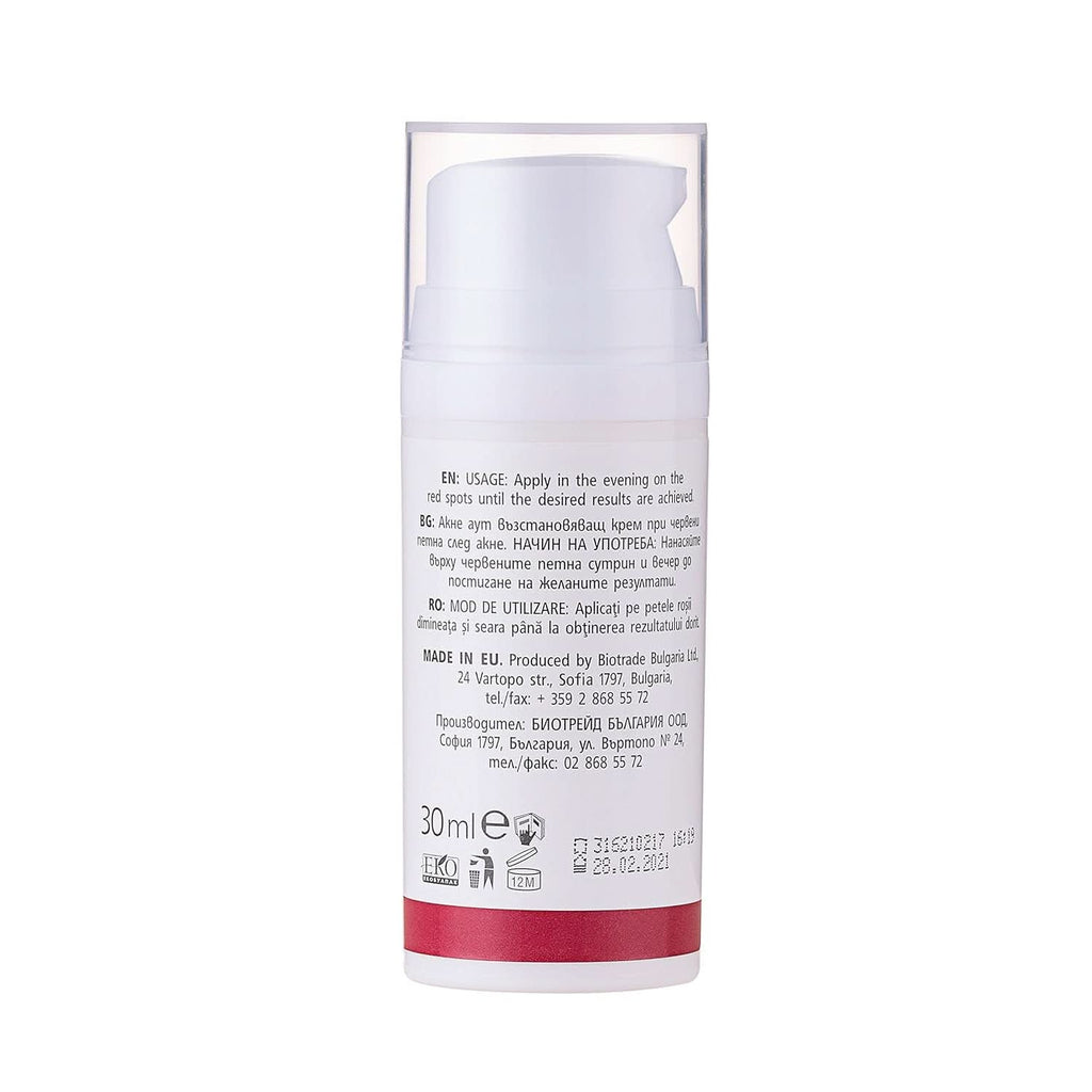 Biotrade, Cremă reparatoare SPF 30 30Ml Special pentru cicatrici de acnee Cosmetice si Infrumusetare Naty Shop