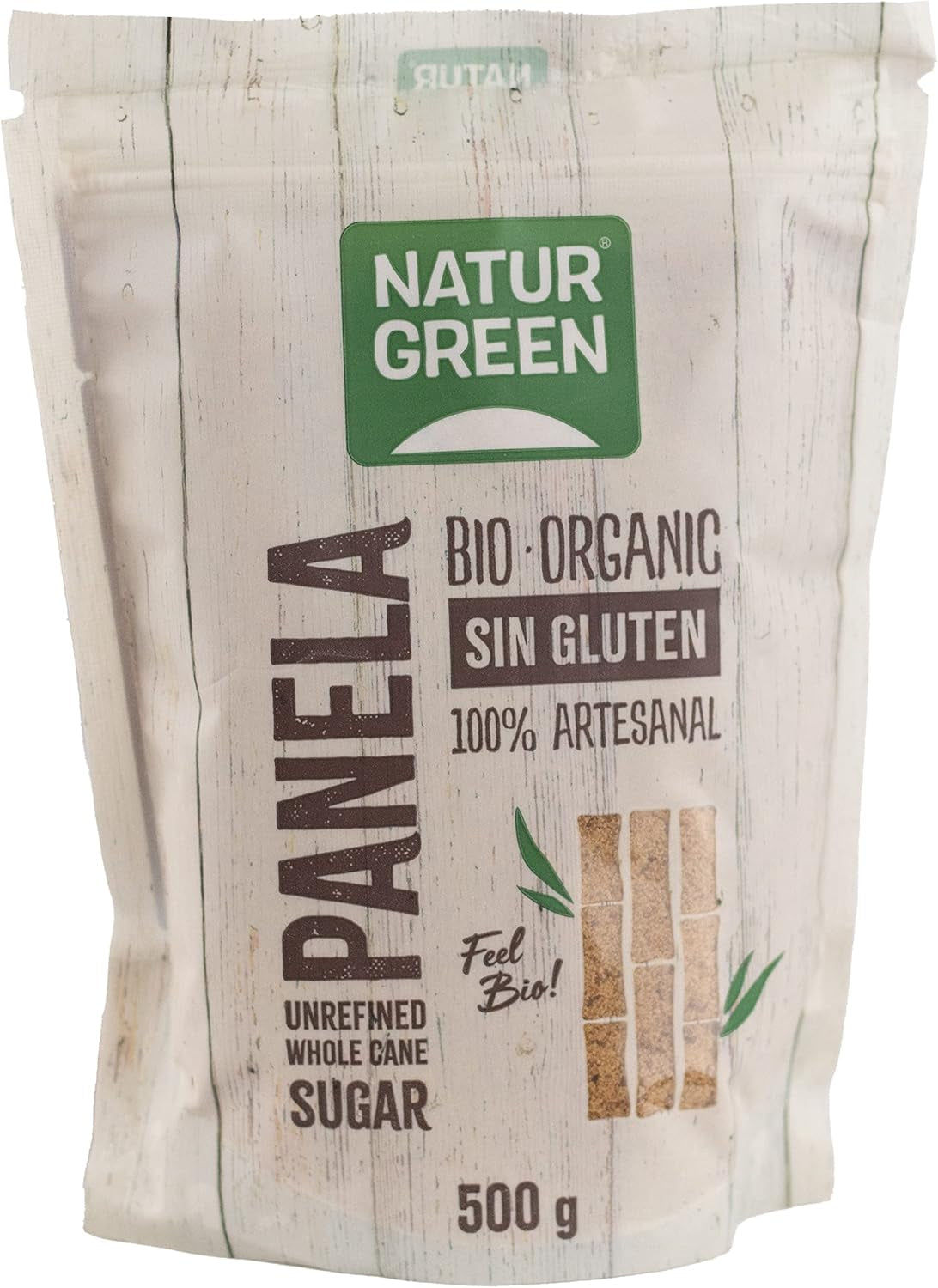 - Organický krystalizovaný panel, čistý cukr, ekologické sladidlo, přírodní šťáva z cukrové třtiny - 500 g, balení 12 sladidel Výchozí název Naty Shop