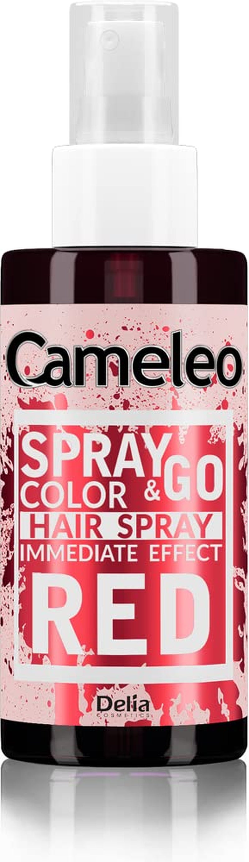 Cameleo - Spray & Go - spray colorant pentru păr - violet - pentru păr blond, blond platinat și gri - pur și simplu pulverizați și terminați - semi-permanent - rezultat instant - spray colorant pentru păr carnival - 150 ml Vopsea pentru par Naty Shop Roșu 150 Ml (1 pachet)