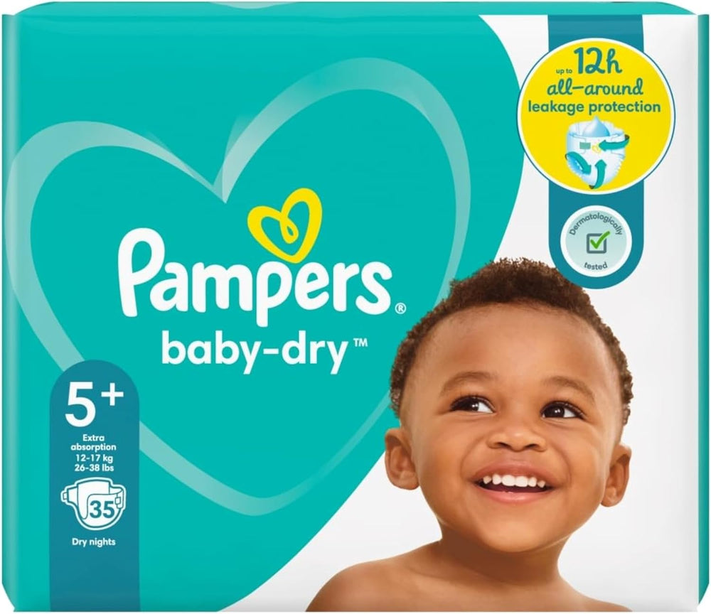 Plenky Pampers 81657566 Baby-Dry Pants, bílé