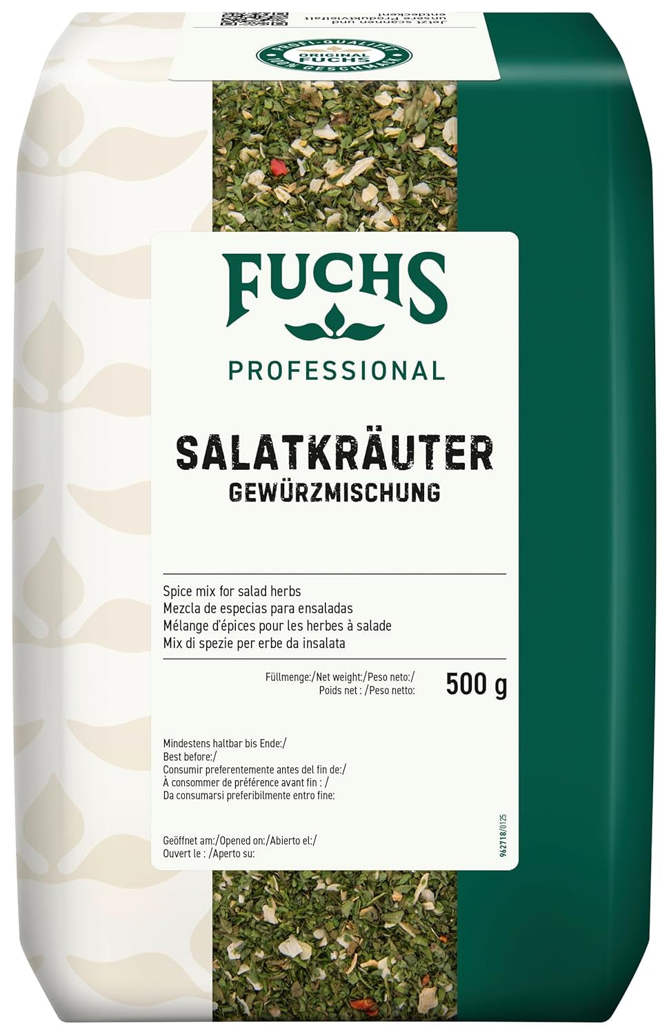 - Salatkräuter | For the preparation of salad dressings Profi-Qualität für Großverbraucher | 0,5 kg v recyklovatelném pytli
