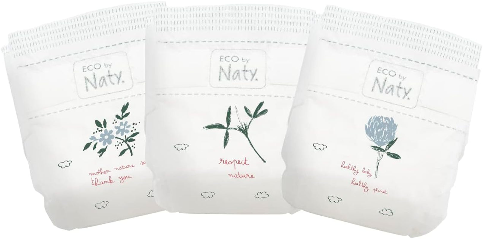 Eco by Naty Premium jednorázové plenky pro citlivou pokožku, velikost 5, 11-25 kg, (1 x 22 kusů)