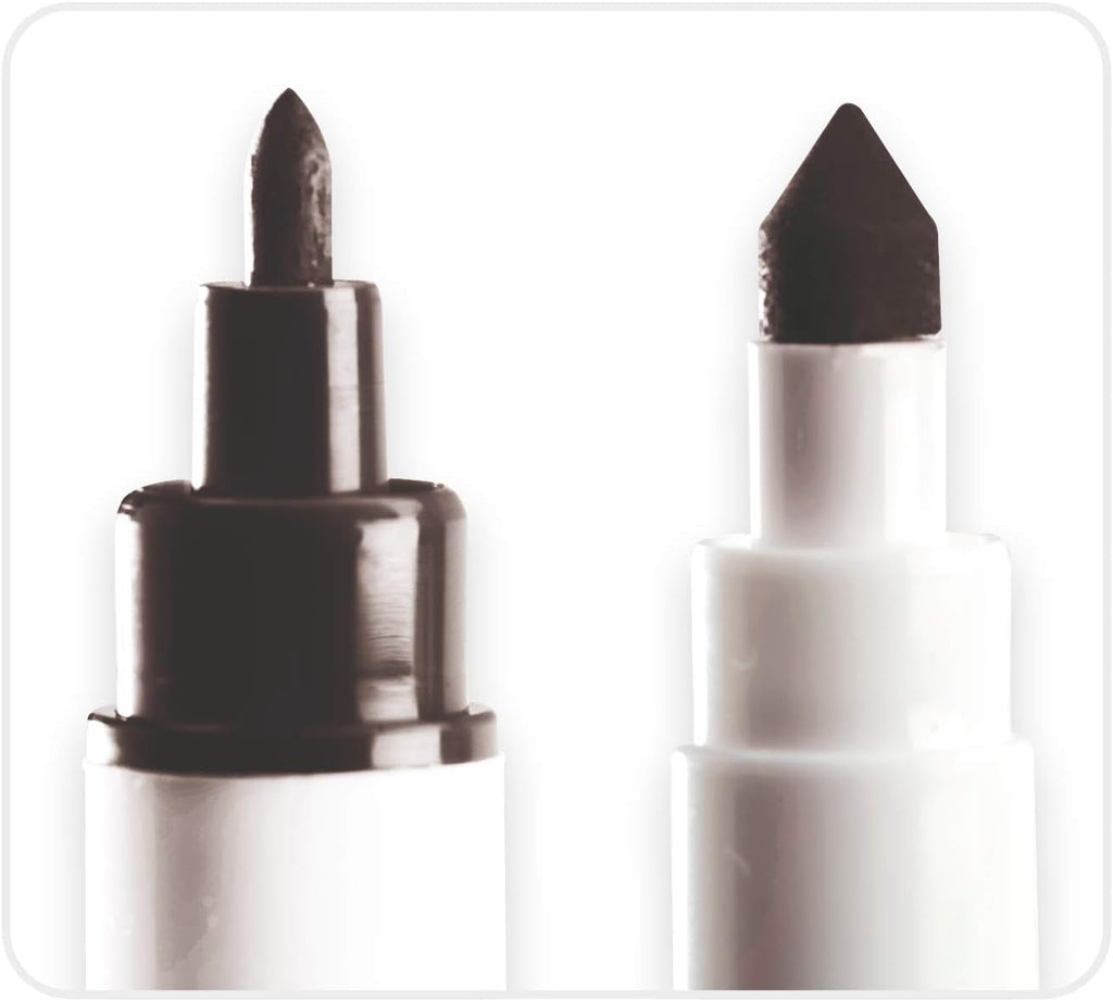 Dekora 414094 - Pixuri negre colorante alimentare pentru decorarea brioșelor, fondant sau hârtie comestibilă - Culoare neagră, Negru