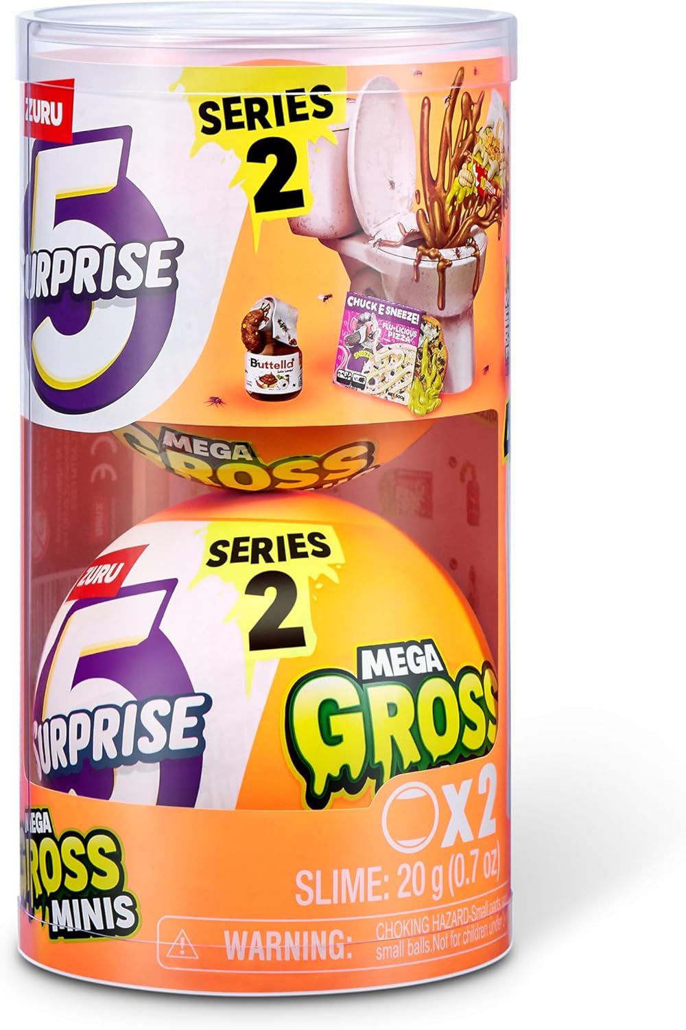 5 Surprise 77568 Kapsle Gross Mega Gross Minis Series 2 od ZURU, 2 kapsle Akční figurky Naty Shop