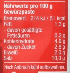 Fuchs Gewürze – Paprika Gewürzpaste, vollmundig piquantes Aroma, Paste zum Würzen von Soßen, Fleisch-Gerichten nebo Suppen jeglicher Länder-Küchen, 60 g