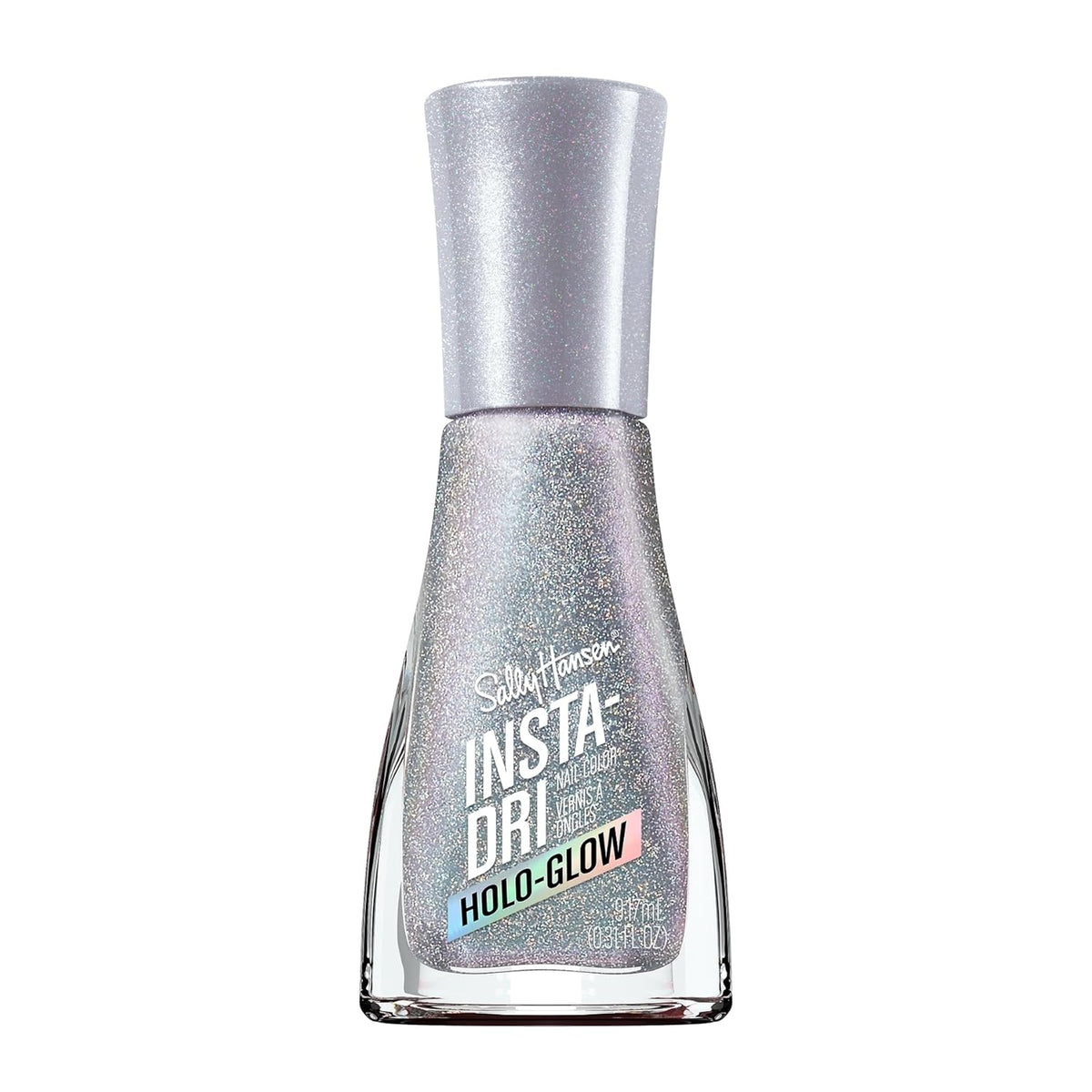Insta-Dri Holo-Glow, euforický lak na nehty, snadné použití, dlouhotrvající, krásné barvy, snadno se nanáší na nehty, bez žmolků, 19 ml