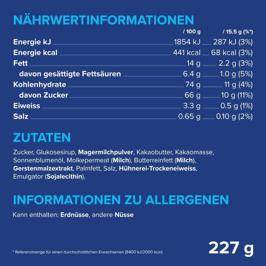 Mini velké balení čokolády, mini čokoládové tyčinky s nugátovým krémovým karamelem, 227 g, tip na čokoládový dárek, velké balení čokolády