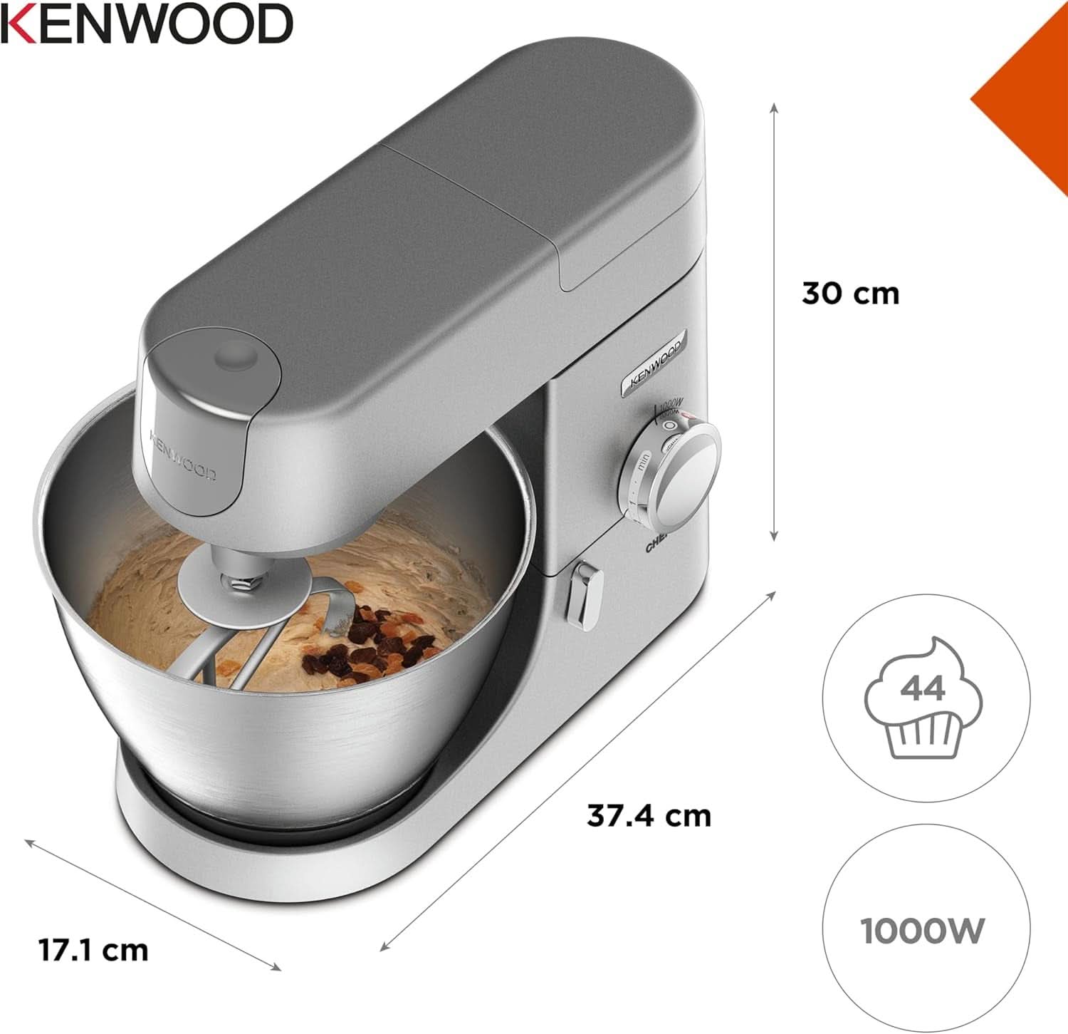 Robot de bucătărie KENWOOD KVC3110S Chef Bucatarie Naty Shop