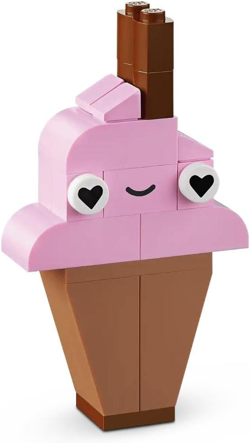 LEGO 11028 Classic Pastelová kreativní stavebnice Kostka, Stavebnice pro dívky a chlapce od 5 let s modely; zmrzlina, dinosaurus, kočka a další Stavebnice Besuche den LEGO-Store
