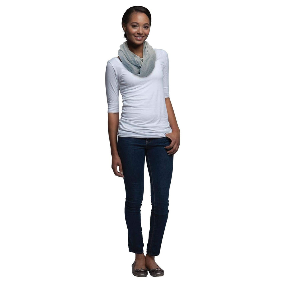 Chicco - Boppy Infinity šátek na kojení 17 cm šedý Doplňky Jídlo a kojení Bebe Naty Shop