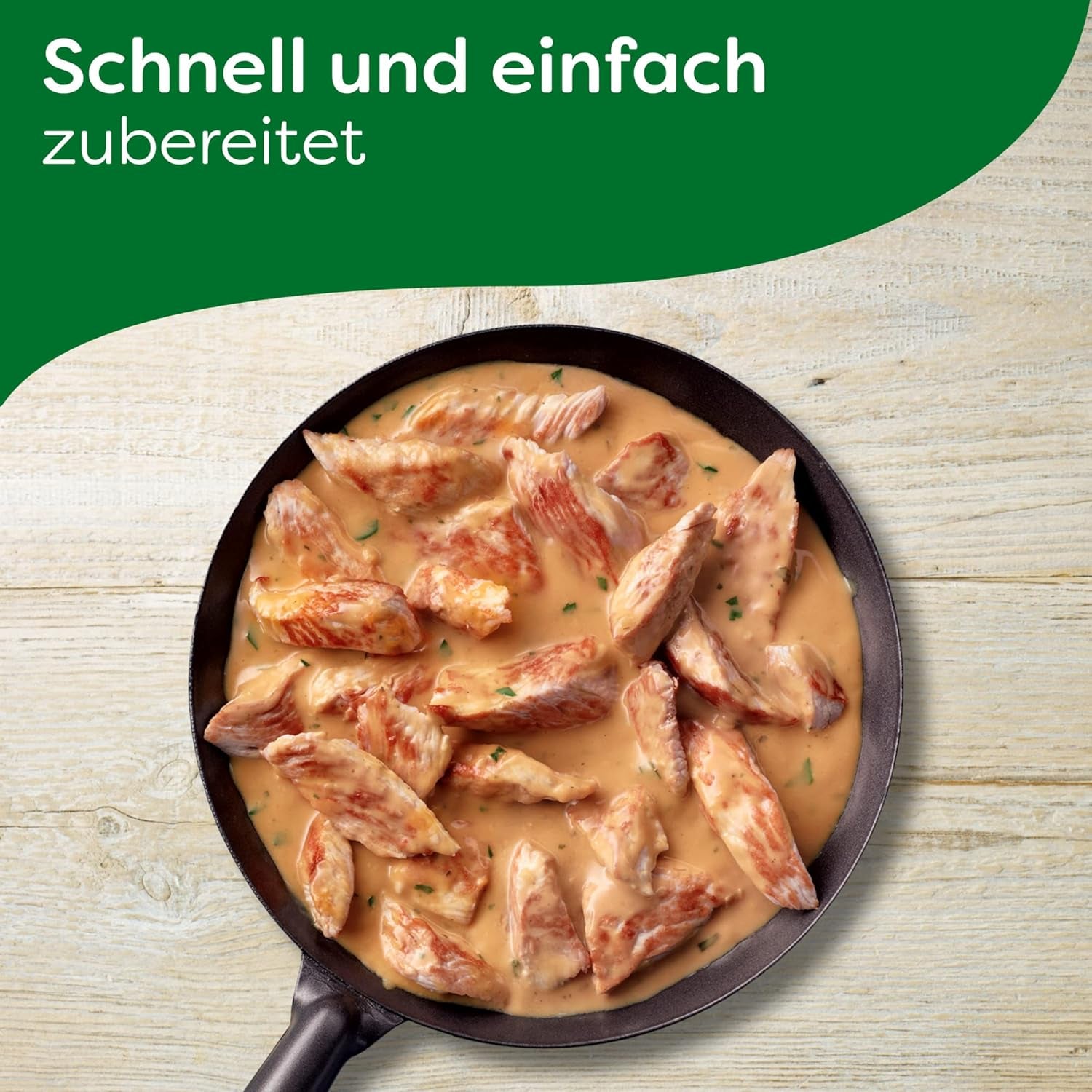 Knorr Fix Puten-Geschnetzeltes für ein leckeres Fleischgericht ohne geschmacksverstärkende Zusatzstoffe 3 Porce