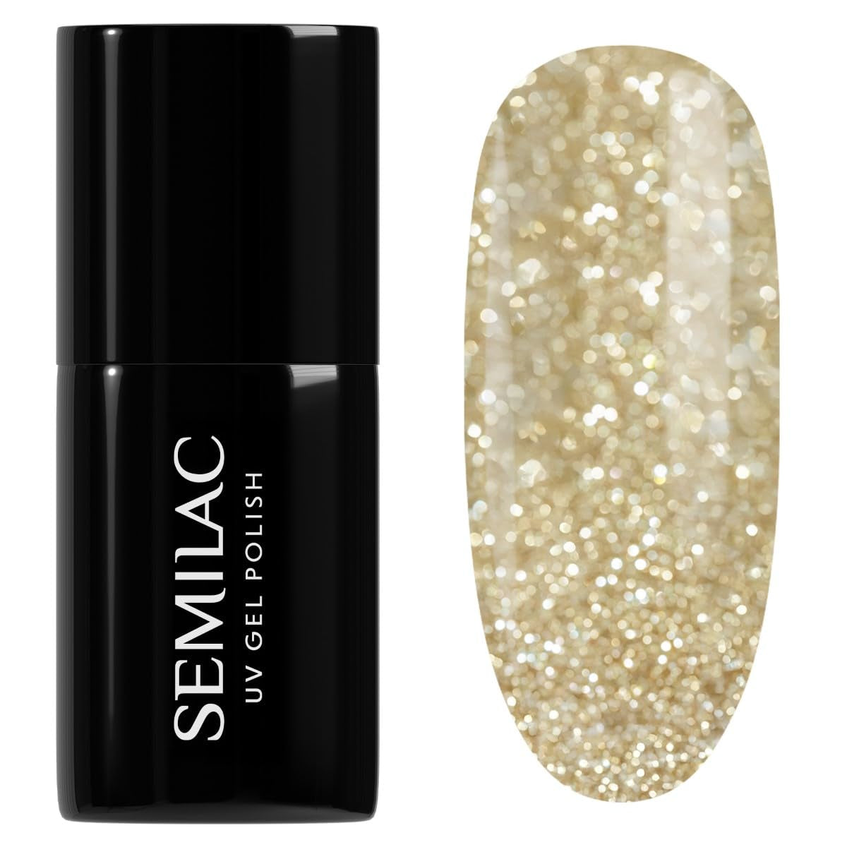 UV lak na nehty Semilac 260 Light Gold 7ml Platinum Collection