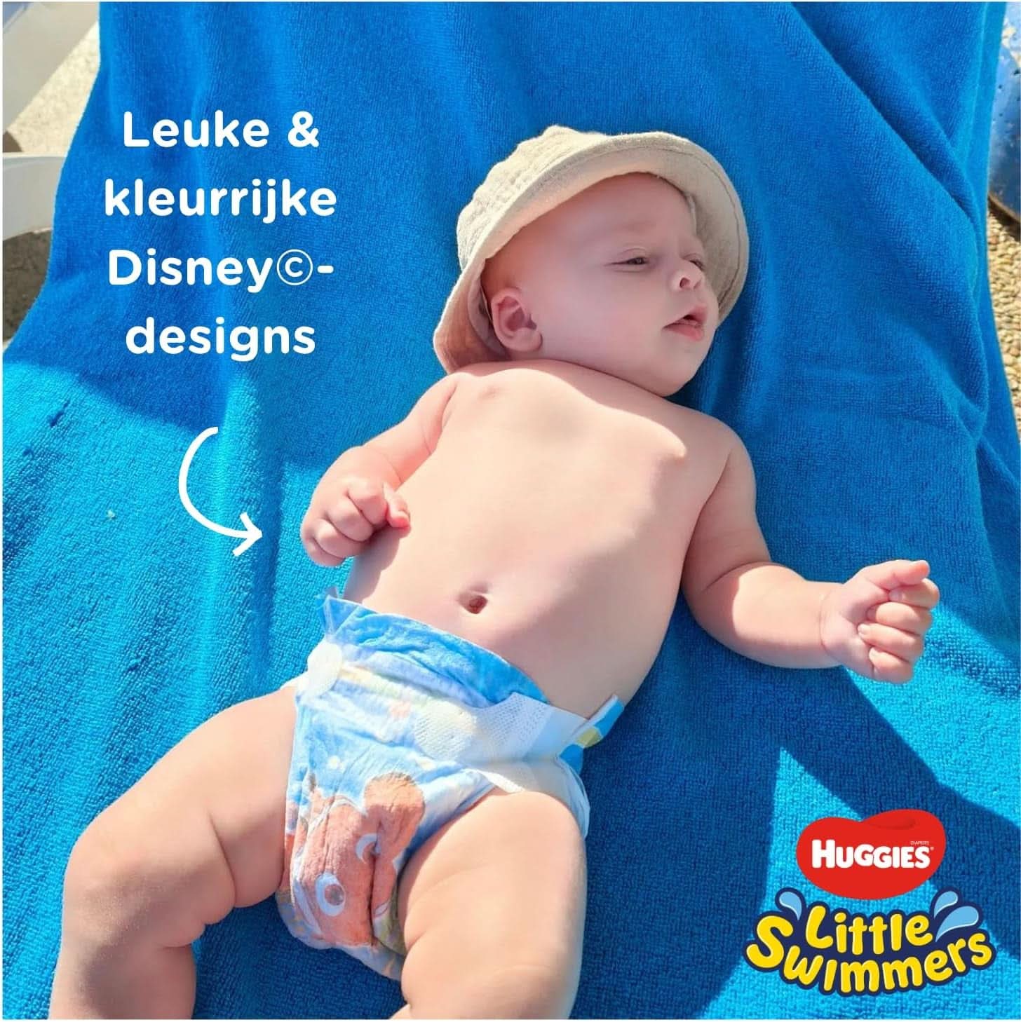 Scutece de înot de unică folosință Huggies Little Swimmers Mărimea 2-3 - 36 pantaloni în total Mama si Copilul Naty Shop