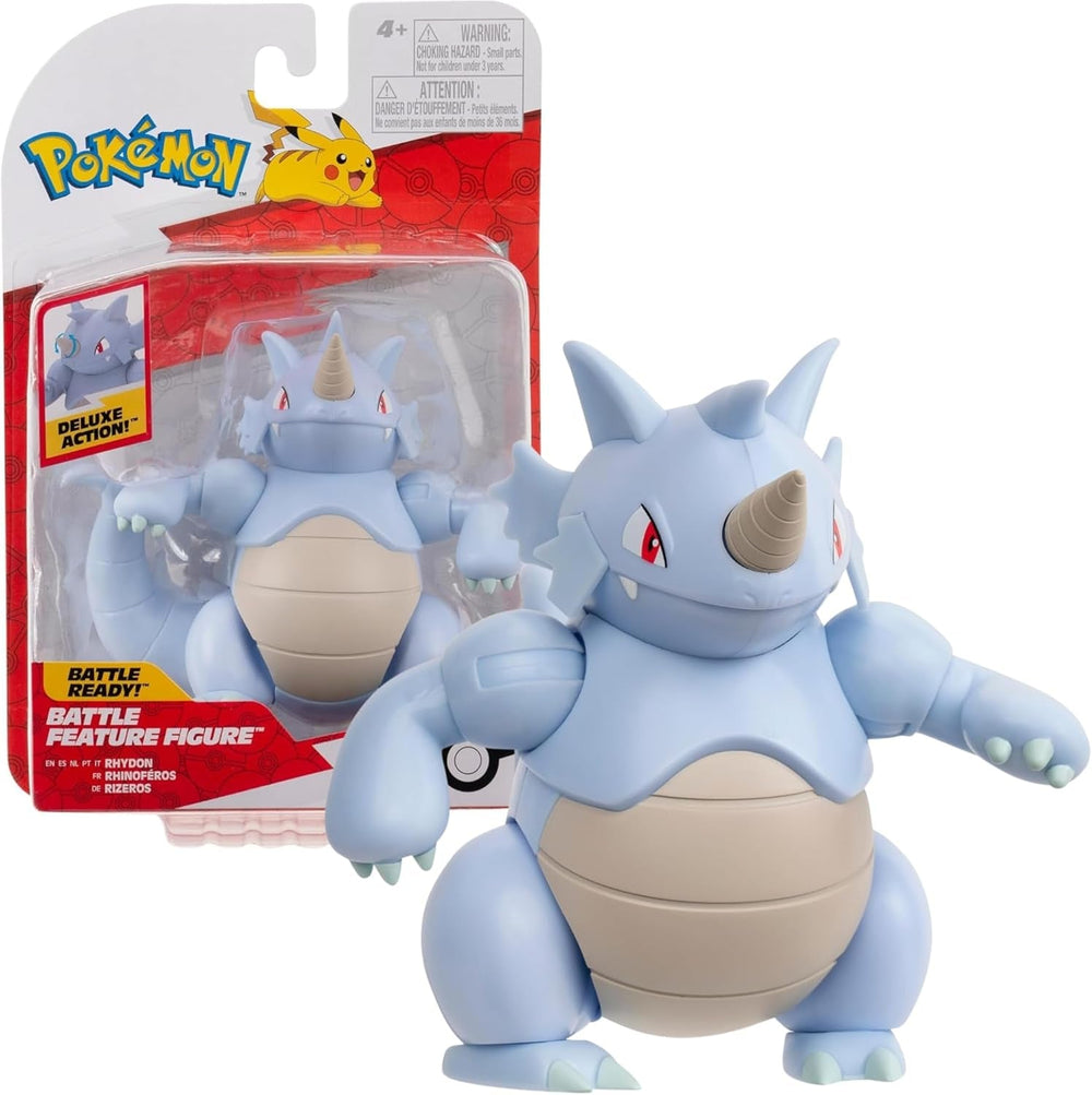 Pokémon PKW3418 - Battle Feature Figurka - Rizeros Oficiální akční figurka 11,5cm Akční figurky Naty Shop Výchozí název