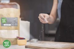 Wholefood Earth BIO hnědá rýžová mouka – 3 kg | Kamenná půda | Bez GMO | Certifikované organické