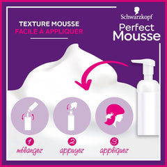 Perfect Mousse spumă de colorare permanentă, 668 Hasellnuss Vopsea pentru par Naty Shop