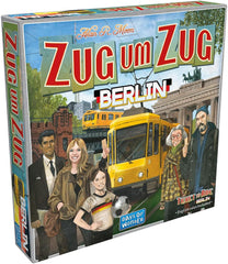 Days of Wonder, Ticket to Ride: Berlin, rodinná hra, desková hra, 2–4 hráči, věk 8+, 10–15 minut, německy
