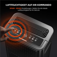 SPIDER FARMER Odvlhčovač, 12L odvlhčovač rostlin s ovládáním vlhkosti, ovládáním aplikací, 24h funkcí časovače pro pěstební stany, elektrický odvlhčovač pro vnitřní zahrady, byty a sklepy