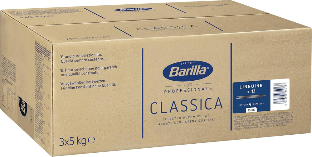 Barilla Durum Pšeničné těstoviny Bavette č. 13 – 5 kg