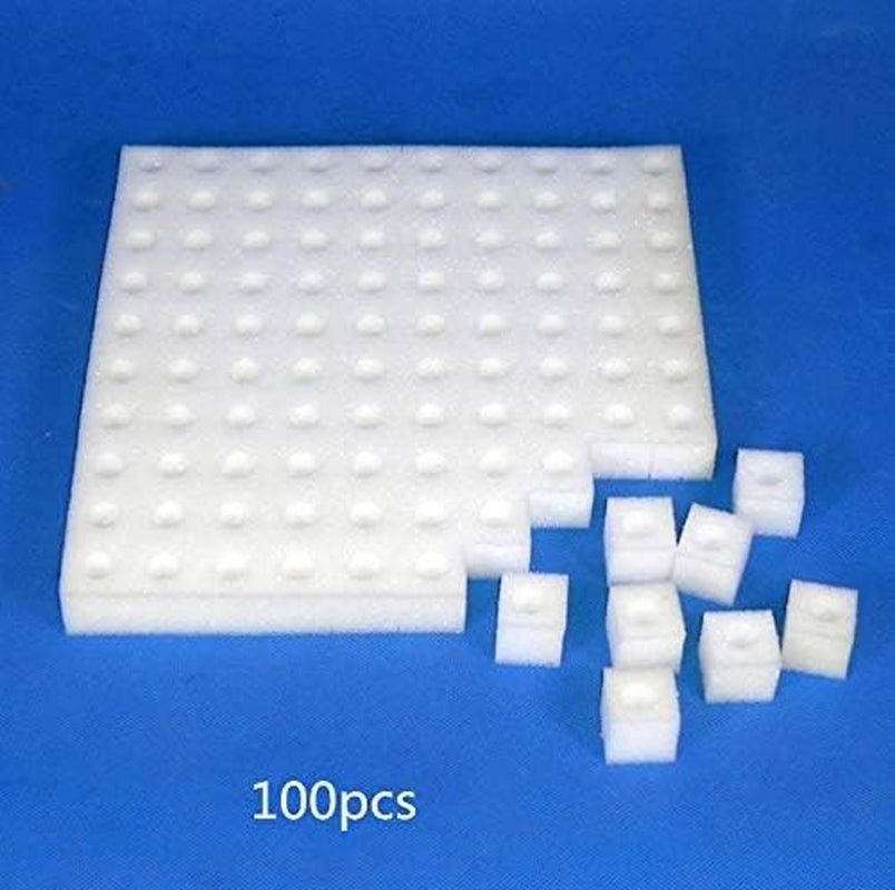 Hydroponická houba, 100 ks hydroponických houbiček pro pěstování semen, zahradnické nářadí pro malé pupeny nebo sazenice