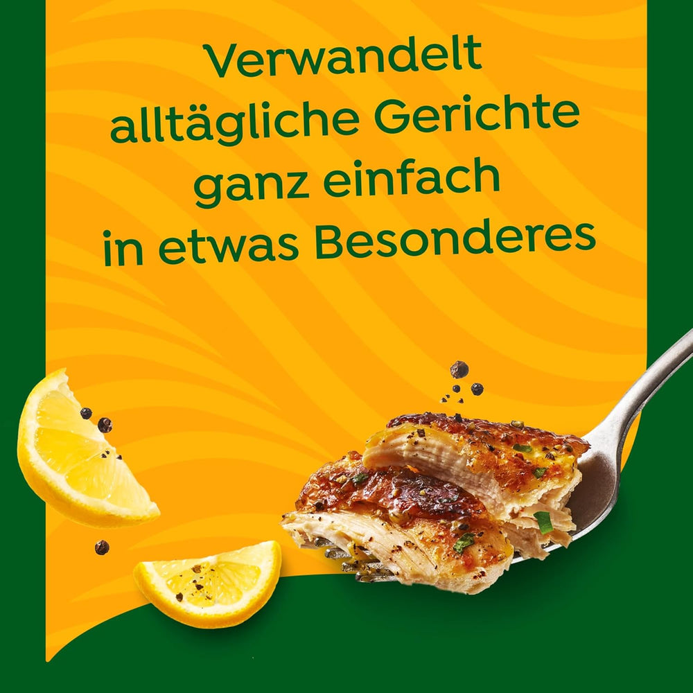 Knorr Schnell gewürzt Kochpaste Gebratenes Hühnchen, Zitrone & Pfeffer einfach & schnell für einen besonders intenzivní, geballten Gesmack 165 g