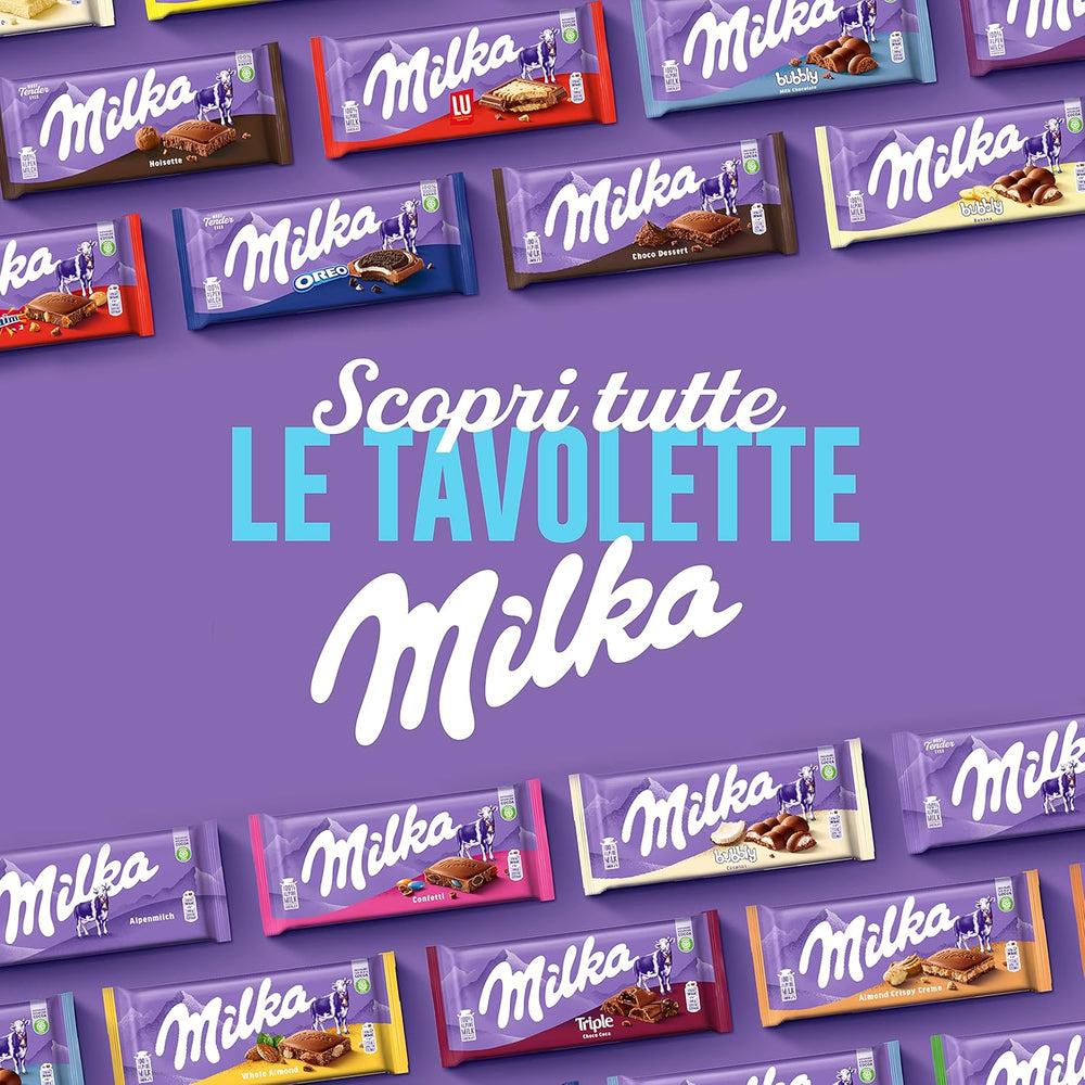 Čokoládová Milka | Čokoládový sendvič | Čokoládové tyčinky Milka | celkem 90 ml