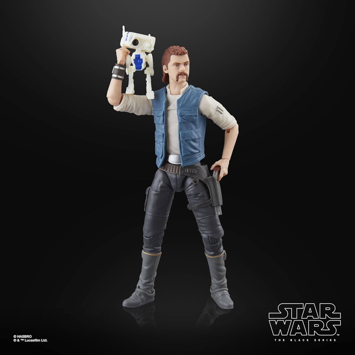 Star Wars Černá série Cal Kestis, Turgle & Skoova Stev, Star Wars Jedi: Survivor Sběratelské akční figurky (Měřítko 15 cm) Akční figurky Naty Shop