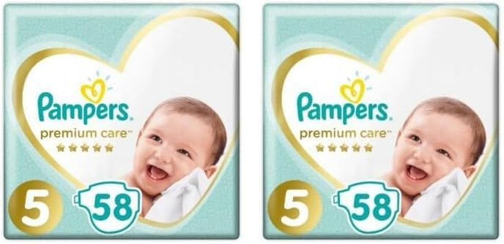 Pleny Pampers vel. 5 (11-16 kg), pleny prémiové péče, 58 kusů, optimální pohodlí a ochrana pro citlivou pokožku od Pampers