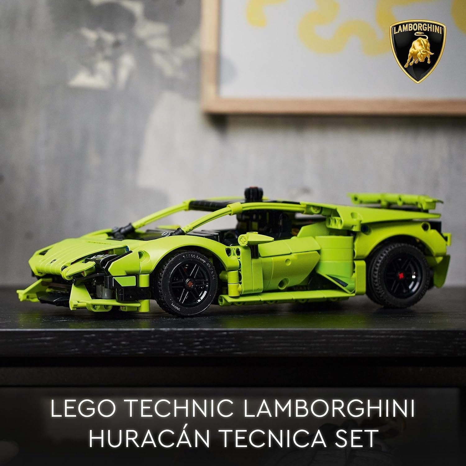 LEGO 42161 Technic Lamborghini Huracán Tecnica Stavebnice modelu autíčka Stavebnice závodního auta pro děti Chlapci Dívky Kolekce fanoušků motoristického sportu Dárkové stavebnice Besuche den LEGO-Store