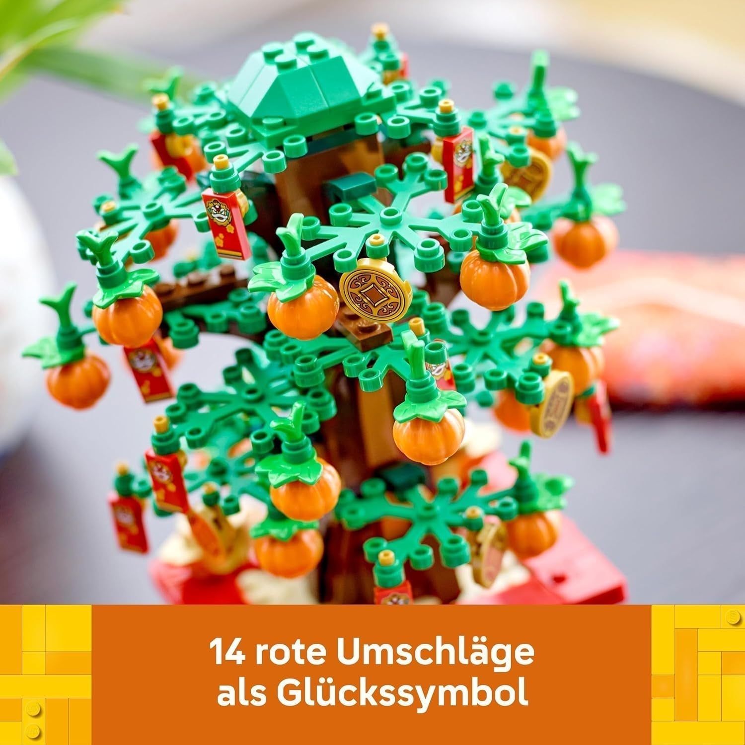 LEGO Hunchback Chestnut, Stavebnice pro 9 let, Lunární novoroční dárek pro chlapce a dívky, Sada na hraní rolí, Slavnostní dekorace, Bytové dekorace, Stolní dekorace 40648 Stavebnice Besuche den LEGO-Store