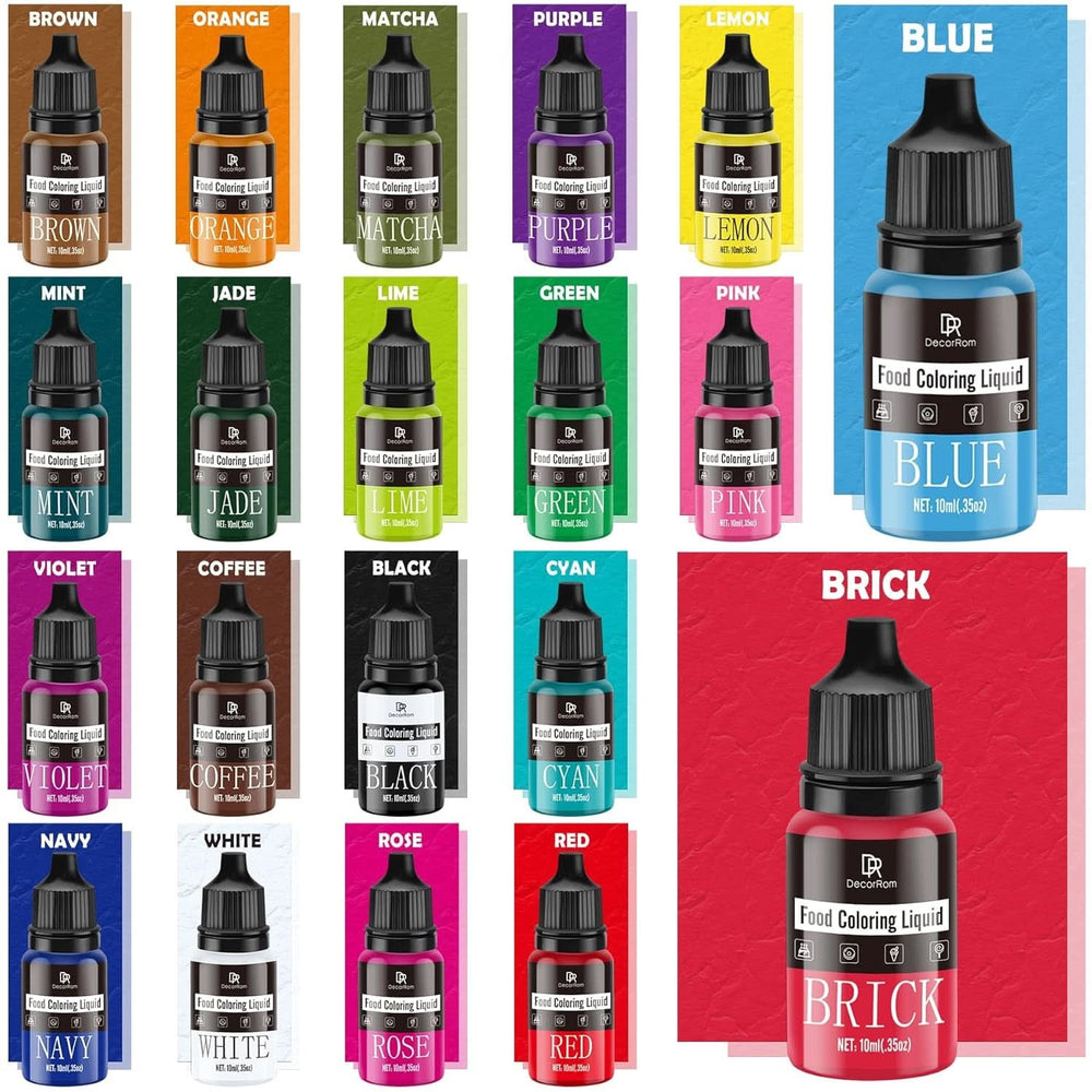 Tekuté potravinářské barvivo, 10 ml Naty Shop