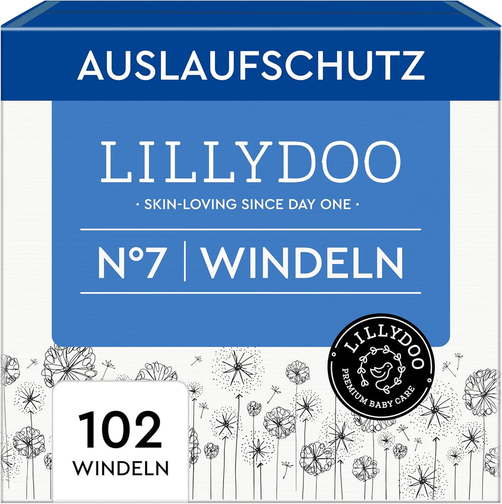 Dětské plenky LILLYDOO šetrné k pokožce – velikost 3 (6–10 kg), 29 kusů, spolehlivá ochrana proti vytečení, měkké, bez parfemace a bez mléka pro citlivou pokožku, dermatologicky testováno