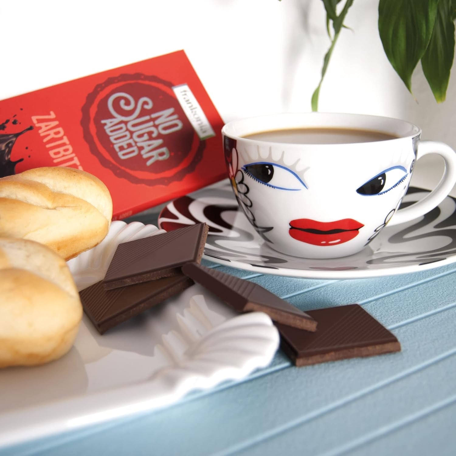 Frankonia hořká čokoláda bez přidaného cukru, 80 g