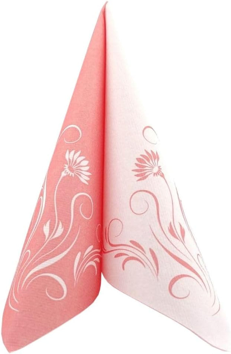 Șervețele Apartina Elegantia 40X40 Cm Fabric-Like Airlaid, șervețel de nuntă de înaltă calitate, șervețele de nuntă Fabric-Like șervețele de unică folosință pentru diferite ocazii (Dusky Pink)