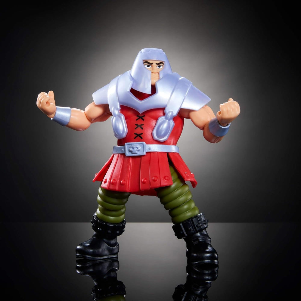 Masters of the Universe Origins Action Figure Ram Man din colecția de desene animate, Aprox. 14 cm înălțime, MOTU Ram Figure din anii 1980 TV, Design detaliat și accesorii, JBM77 Action figures Naty Shop