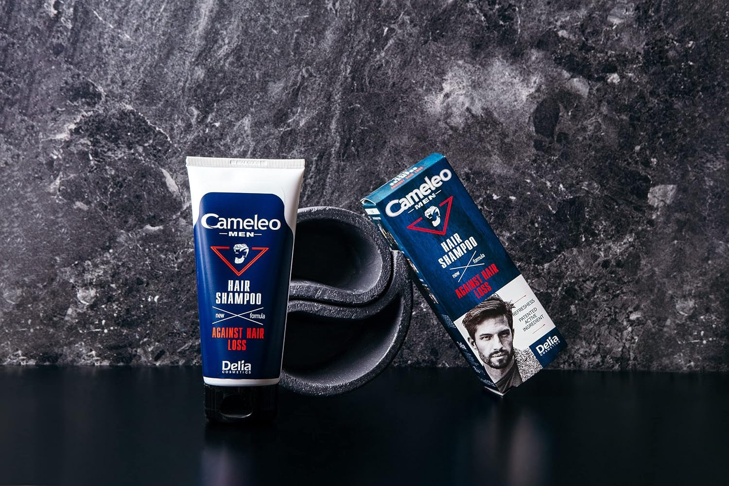 Cameleo Men - Hair Wash pentru bărbați împotriva căderii părului, 150 ml Ingrijire par Naty Shop