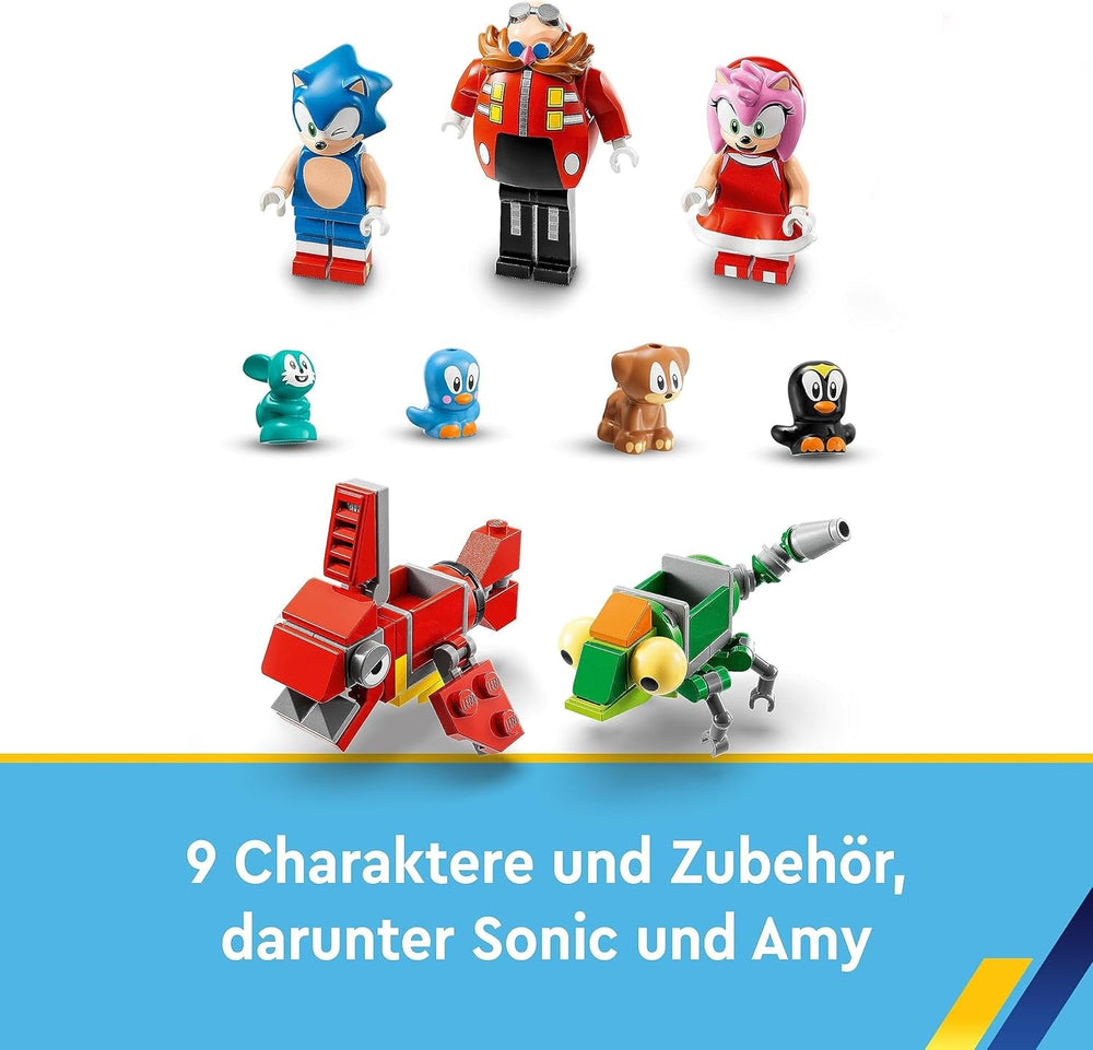 LEGO 76994 Sonic the Hedgehog Sonic's Loop Challenge v Green Hill, sestavitelná hračka pro děti, chlapce a dívky s 9 postavami včetně stavebnic Dr. Eggman a Amy Besuche den LEGO-Store