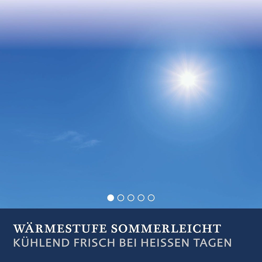 Billerbeck Lina Superlight přikrývka - Lněná přikrývka - 155 X 220 Cm - Letní přikrývka, chladivá přikrývka, lehká letní přikrývka - 70% len, 30% bavlna, bílá Přikrývky a přikrývky Naty Shop