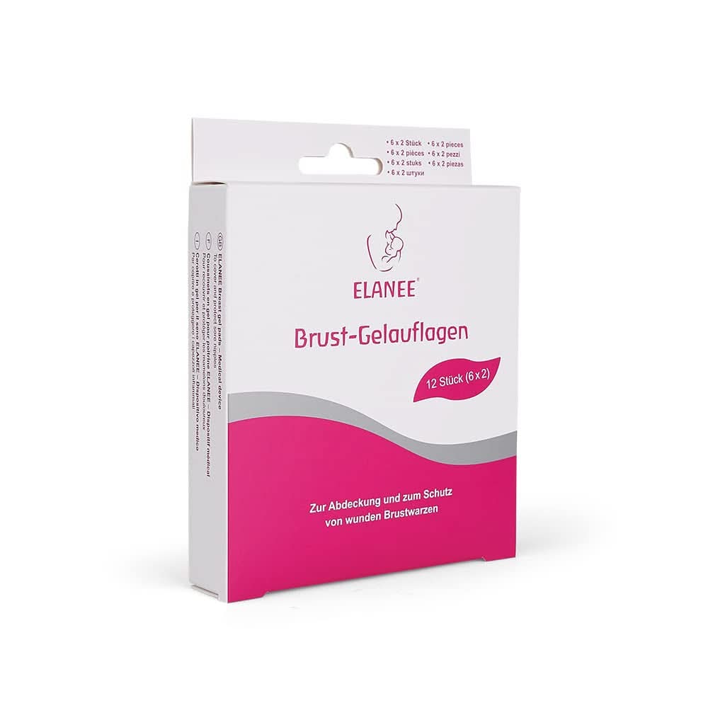 ELANEE prsní gelové vložky pro kojící matky - kryjí a chrání bradavky Příslušenství Potraviny a kojení Bebe Naty Shop