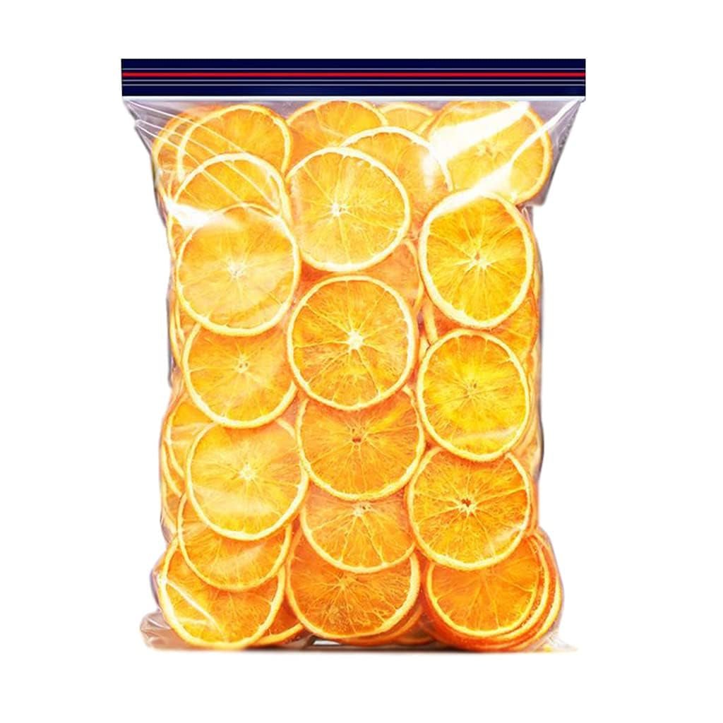 500 g felii de portocale uscate, felii de portocale uscate îndulcite, fără zahăr, vegane și kosher (500g) Produse deshidratate Naty Shop 500G